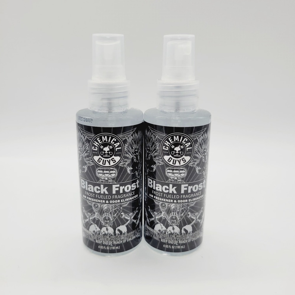 Lot 2 Chemical Guys AIR_224_04 Black Frost Air Freshener & Odor Eliminator Spray